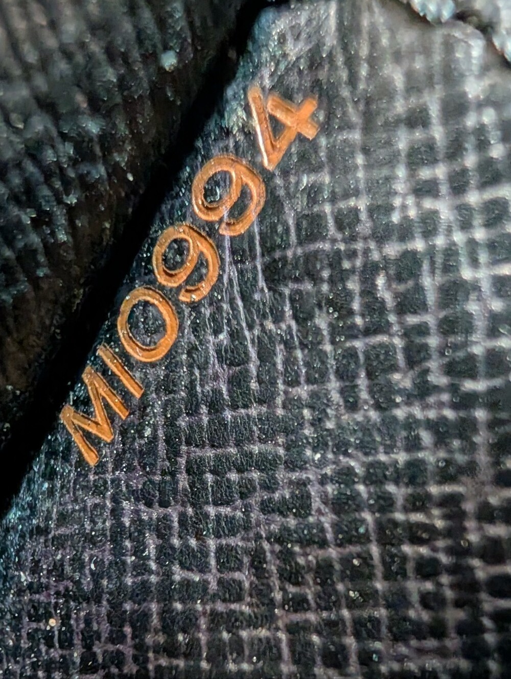 Authentic Louis Vuitton Black Epi Leather Dragone Clutch/W Wrist Strap - Picture 10 of 10